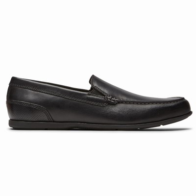 Sapatos Casual Rockport Malcom Venetian Homem Pretas PT-95604